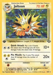 Jolteon - 4/64 - Holo Rare - 1st Edition